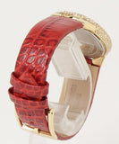 Michael Kors Camille Three-Hand Red Dial Red Leather Strap Watch for Women - MK4750 Authentic Buy Shop Now