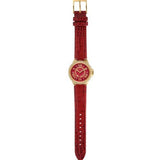 Michael Kors Camille Three-Hand Red Dial Red Leather Strap Watch for Women - MK4750 Authentic Buy Shop Now
