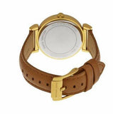 Michael Kors Catlin Champagne Dial Brown Leather Strap Watch for Women - MK2375 Authentic Buy Shop Now