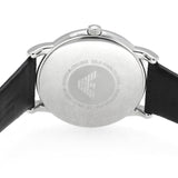 Emporio Armani Luigi Quartz Black Dial Black Leather Strap Watch For Men - AR2500 Authentic Buy Shop Now