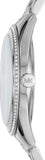 Michael Kors Lauryn Blue Dial Silver Steel Strap Watch for Women - MK3720 Authentic Buy Shop Now