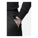 Versace Greca Time Quartz Blue Dial Brown Leather Strap Watch For Men - VE3K00122 Authentic Buy Shop Now