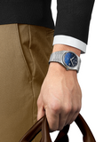 Tissot Powermatic 80 Automatic Gradient Blue Dial Silver Steel Strap Watch for Men - T137.407.11.051.01 Authentic Buy Shop Now
