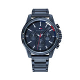 Tommy Hilfiger Mason Blue Dial Blue Steel Strap Watch for Men - 1791789 Authentic Buy Shop Now