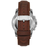 Fossil Grant Automatic White Dial Brown Leather Strap Watch for Men - ME3027 Authentic Buy Shop Now