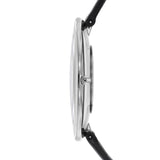Calvin Klein Full Moon Black Dial Black Leather Strap Watch for Women - K8Y231C1 Authentic Buy Shop Now