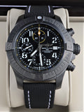 Breitling Avenger Chronograph 45mm Night Mission Black Dial Black Nylon Strap Watch for Men - V13317101B1X1 Authentic Buy Shop Now
