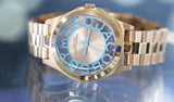 Marc Jacobs Henry Rose Gold Dial Rose Gold Steel Strap Watch for Women - MBM3296 Authentic Buy Shop Now