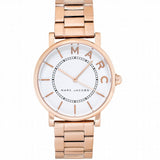 Marc Jacobs Roxy White Dial Rose Gold Steel Strap Watch for Women - MJ3523 Authentic Buy Shop Now