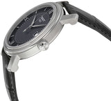 Tissot T Classic Bridgeport Black Dial Black Leather Strap Watch For Men - T097.410.16.058.00 Authentic Buy Shop Now