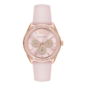 Michael Kors Quartz Pink Dial Pink Silicone Strap Watch For Women - MK6946 Authentic Buy Shop Now
