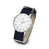 Tissot T Classic Everytime Large White Dial Blue NATO Strap Watch For Men - T109.610.17.037.00 Authentic Buy Shop Now