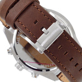 Fossil Brox Multifunction Green Dial Brown Leather Strap Watch for Men - BQ2801 Authentic Buy Shop Now