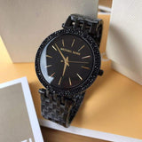 Michael Kors Darci Black Dial Black Steel Strap Watch for Women - MK3337 Authentic Buy Shop Now