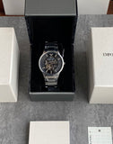 Emporio Armani Meccanico Automatic Black Dial Silver Steel Strap Watch For Men - AR60055 Authentic Buy Shop Now
