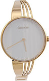 Calvin Klein Drift White Dial Rose Gold Steel Strap Watch for Women - K6S2N616 Authentic Buy Shop Now