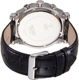Guess Pinnacle Chronograph Quartz Blue Dial Black Leather Strap Watch For Men - W0673G4 Authentic Buy Shop Now