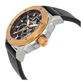Fossil Modern Machine Automatic Skeleton Dial Black Leather Strap Watch for Men - ME3082 Authentic Buy Shop Now