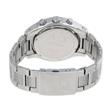 Armani Exchange Banks Chronograph Black Dial Silver Steel Strap Watch For Men - AX1720 Authentic Buy Shop Now