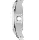Marc Jacobs Henry Skeleton Silver Dial Silver Steel Strap Watch for Women - MBM3262 Authentic Buy Shop Now