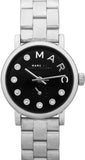 Marc Jacobs Blade Black Dial Silver Steel Strap Watch for Women - MBM8672 Authentic Buy Shop Now