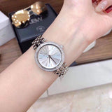 Michael Kors Darci Silver Dial Silver Steel Strap Watch for Women - MK3429 Authentic Buy Shop Now