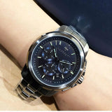 Maserati Successo Chronograph Blue Dial Black Steel Strap Watch For Men - R8873621005 Authentic Buy Shop Now
