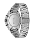 Hugo Boss Champion Black Dial Silver Steel Strap Watch for Men - 1513871 Authentic Buy Shop Now