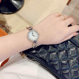 Bulova Crystal Collection Mother of Pearl Dial Silver Steel Strap Watch for Women - 96L223 Authentic Buy Shop Now