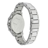 Armani Exchange Hampton Chronograph Blue Dial Silver Steel Strap Watch For Men - AX2155 Authentic Buy Shop Now