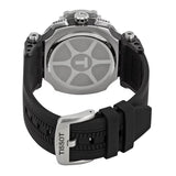 Tissot T Race Chronograph Anthracite Black Dial Black Silicone Strap Watch For Men - T115.417.27.061.00 Authentic Buy Shop Now
