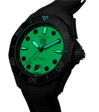 Tag Heuer Aquaracer Professional 300 Automatic White Dial Black Rubber Strap Watch for Men - WBP201D.FT6197 Authentic Buy Shop Now