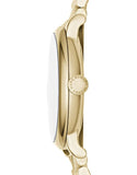 Marc Jacobs Baker White Dial Gold Steel Strap Watch for Women - MBM3440 Authentic Buy Shop Now