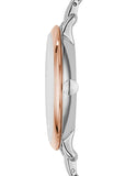 Fossil Jacqueline White Dial Two Tone Steel Strap Watch for Women - ES3844 Authentic Buy Shop Now