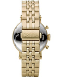 Fossil Boyfriend Chronograph Gold Dial Gold Steel Strap Watch for Women - ES2197 Authentic Buy Shop Now