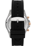 Maserati SFIDA 44mm Black Silicon Chronograph Watch For Men - R8871640002 Authentic Buy Shop Now