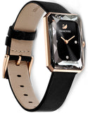 Swarovski Uptown Black Dial Black Leather Strap Watch for Women - 5547710 Authentic Buy Shop Now