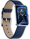 Swarovski Uptown Crystal Blue Dial Blue Leather Strap Watch for Women - 5547713 Authentic Buy Shop Now
