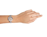 Swarovski Octea Nova Beige Dial Grey Leather Strap Watch for Women - 5649999 Authentic Buy Shop Now