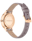 Swarovski Octea Nova Beige Dial Grey Leather Strap Watch for Women - 5649999 Authentic Buy Shop Now