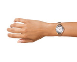 Swarovski Octea Nova Silver Dial Rose Gold Mesh Strap Watch for Women - 5650011 Authentic Buy Shop Now