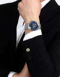 Maserati Traguardo Chronograph Modena Edition Blue Dial Silver Steel Strap Watch For Men - R8871612039 Authentic Buy Shop Now