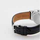 Fossil Neutra Minimalist Moonphase Black Dial Black Leather Strap Watch for Men - FS5904 Authentic Buy Shop Now