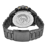 Diesel Mega Chief Chronograph Grey Dial Grey Steel Strap Watch For Men - DZ4466 Authentic Buy Shop Now