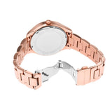 Michael Kors Lilane Quartz Rose Gold Dial Rose Gold Steel Strap Watch For Women - MK1068 Authentic Buy Shop Now