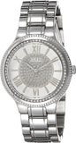 Guess Madison Diamonds Silver Dial Silver Steel Strap Watch for Women - W0637L1 Authentic Buy Shop Now