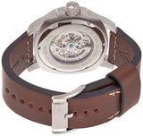 Fossil Modern Machine Automatic Skeleton White Dial Brown Leather Strap Watch for Women - ME3083 Authentic Buy Shop Now
