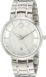 Movado 1881 Automatic Silver Dial Silver Steel Strap Watch for Men - 606915 Authentic Buy Shop Now