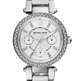 Michael Kors Parker Silver Dial Silver Steel Strap Watch for Women - MK5615 Authentic Buy Shop Now