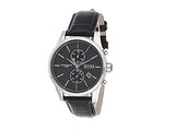 Hugo Boss Jet Black Dial Black Leather Strap Watch for Men - 1513279 Authentic Buy Shop Now